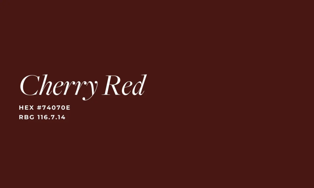 Vibrant & Inspiring: How to Use Pinterest 2025 Color Palette in Website Design Pinterest 2025 color palette Cherry Red