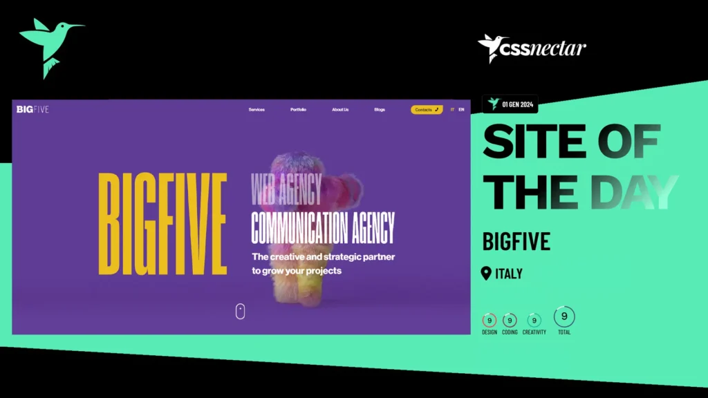 Bright Ideas & Bold Designs: Unlock Website Design Inspiration for 2025 css nectar web design inspiration example tool
